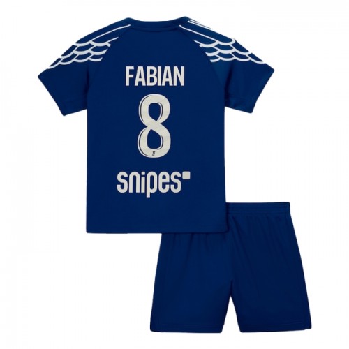 Ensemble Maillot Paris Saint-Germain Fabian Ruiz 8 Quatrième 2024-25 Enfant Ensemble Maillot Paris Saint-Germain Fabian Ruiz 8 Quatrième 2024-25 Enfant